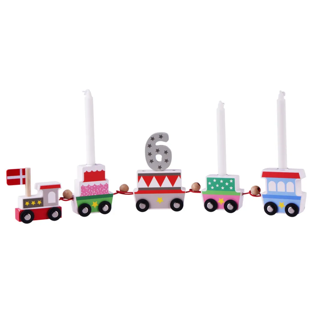 Barbo Toys Fødselsdagstog-Børn Fødselsdagstoge
