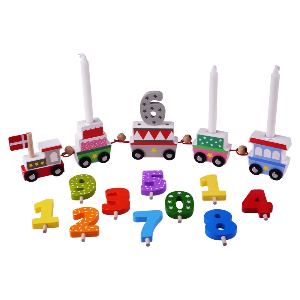 Barbo Toys Fødselsdagstog-Børn Fødselsdagstoge