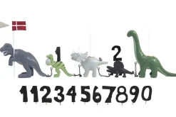 Kids By Friis Fødselsdagstog, dinosaur m. 11 tal-Børn Fødselsdagstoge