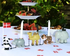 Kids By Friis Fødselsdagstog, Zoo dyr m. 11 tal-Børn Fødselsdagstoge