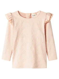 Lil' Atelier Felice ls uv badebluse - PEACH WHIP- Badeshorts & Bluser