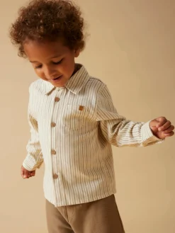 Lil' Atelier Felixo Skjorte - Turtledove- Juletøj|Skjorter