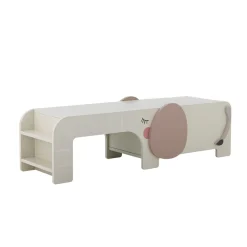 Bloomingvillemini Ferdinand Bænk, Grå - FSC®, MDF-Børn Bænke & Skamler