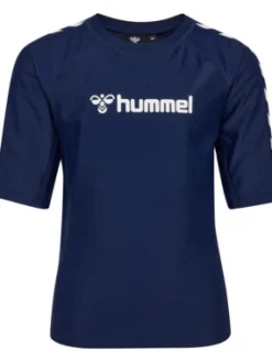 hummel Fiji swim tee - NAVY BLAZER- Badeshorts & Bluser
