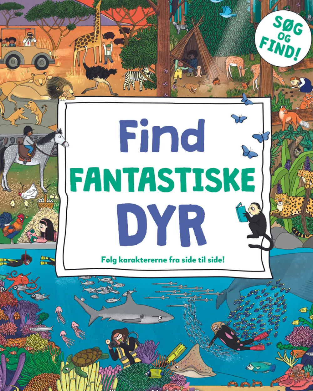 GLOBE Find fantastiske dyr- Findebøger