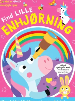 Carlsen Find Lille Enhjørning - Med magisk lommelygte- Findebøger