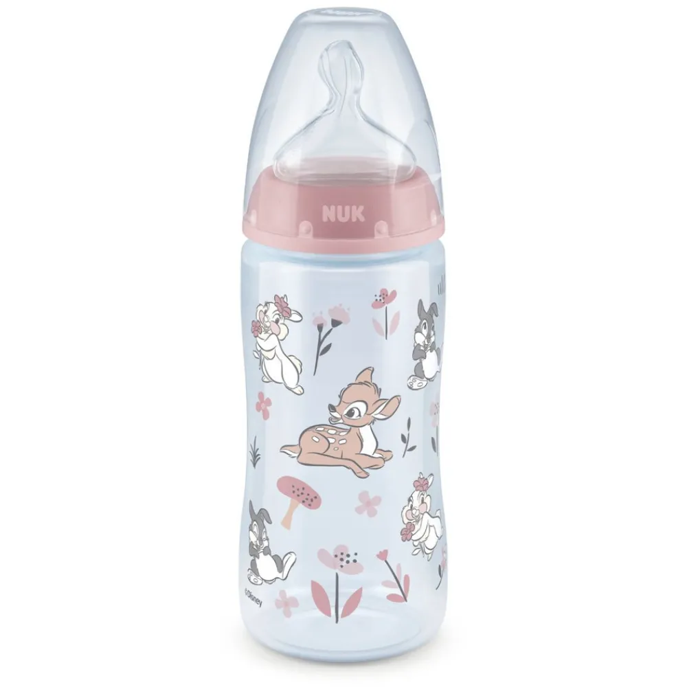 NUK First Choice+ Temperature PP Bottle-Bambi- Sutteflasker