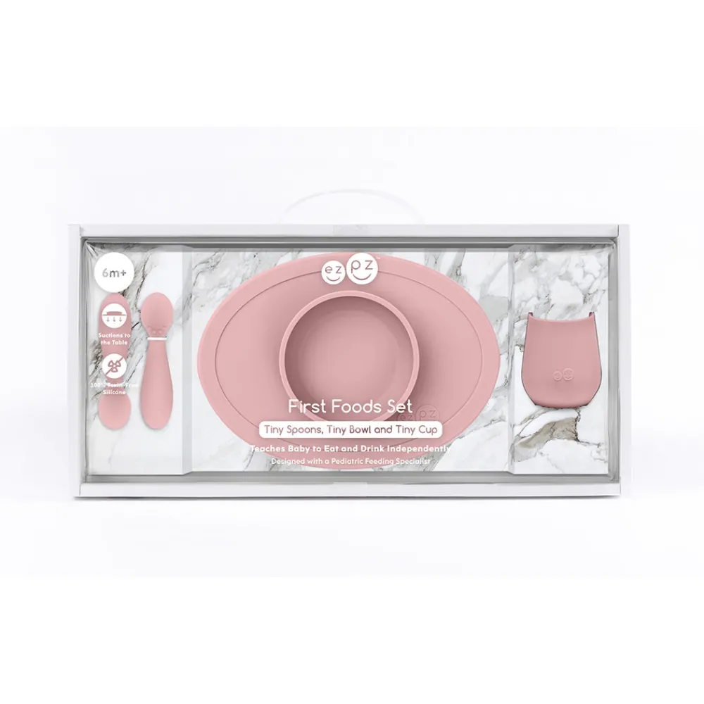 EZPZ First Foods Set - Rosa- Service