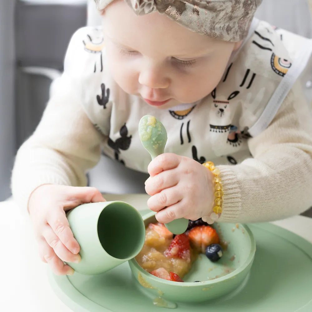 EZPZ First foodset Støvet Grøn- Service