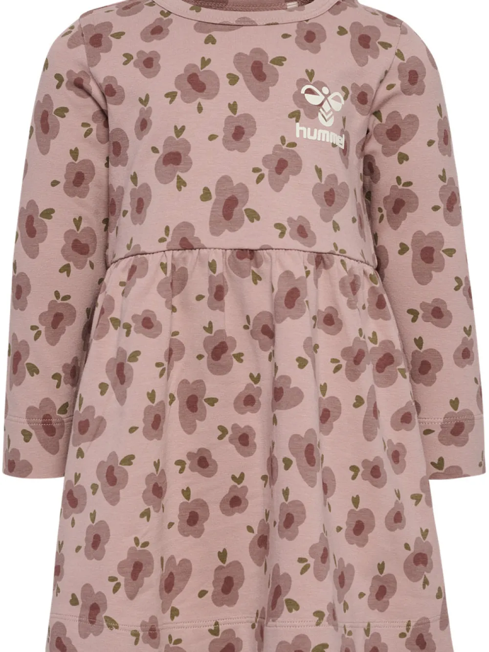 hummel Fjora kjole langærmet - ADOBE ROSE- Kjoler
