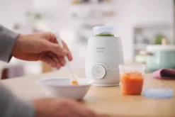 Philips Avent Flaskevarmer, ensartet opvarmning, 3 min.- Tilberedning & Rengøring