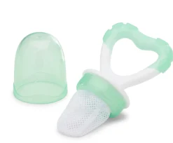 Nuvita FLAVORILLO 2 i 1 frugtsut og bidering - grøn- Foodfeeder Og Frugtsut