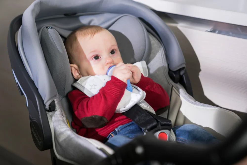 Nuvita FLAVORILLO 2 i 1 frugtsut og bidering - blå- Foodfeeder Og Frugtsut