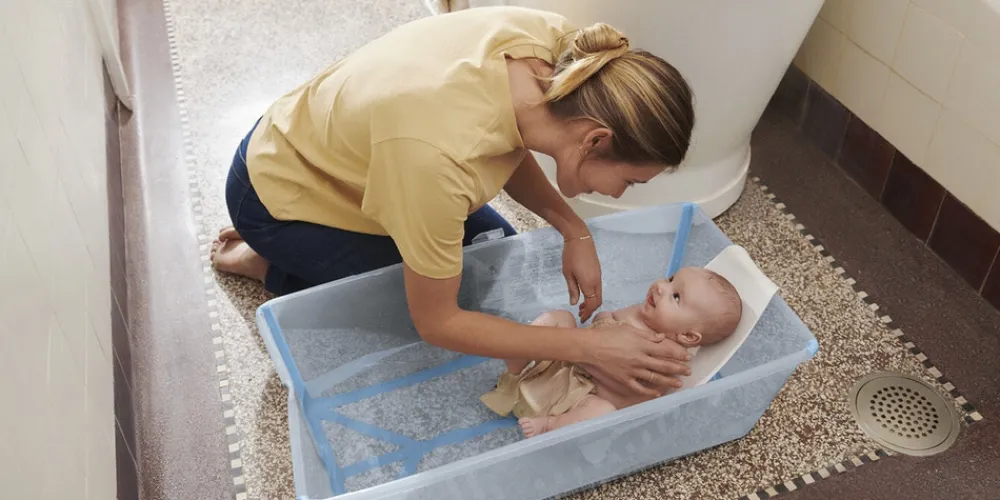 Stokke® Flexi Bath - Ocean Blue- Badekar, Stativer & Badestole