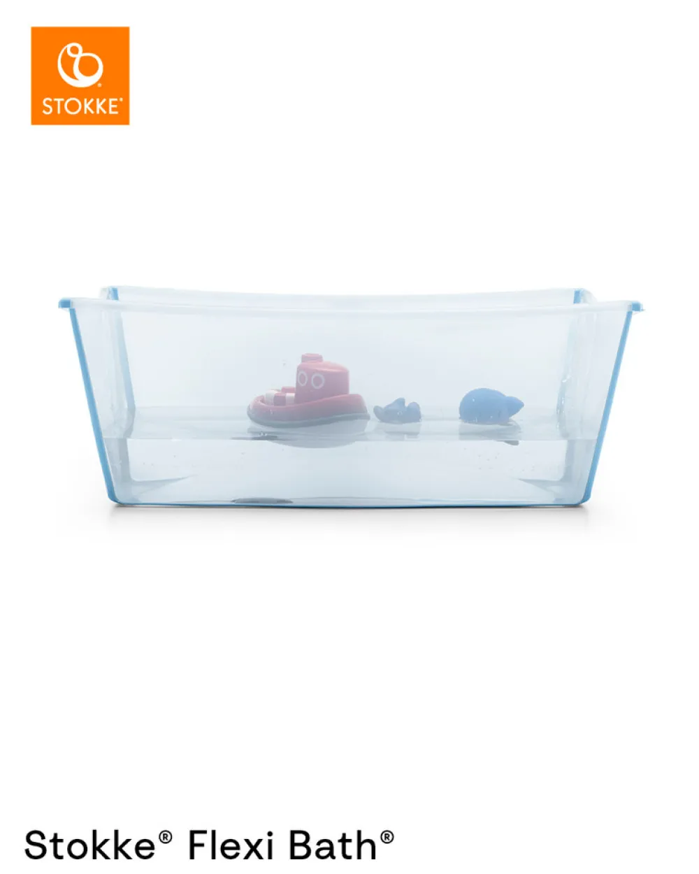 Stokke® Flexi Bath XL - Ocean Blue- Badekar, Stativer & Badestole