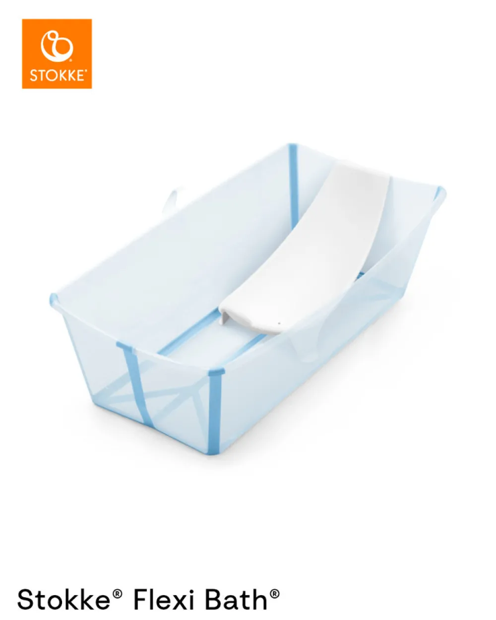 Stokke® Flexi Bath XL - Ocean Blue- Badekar, Stativer & Badestole