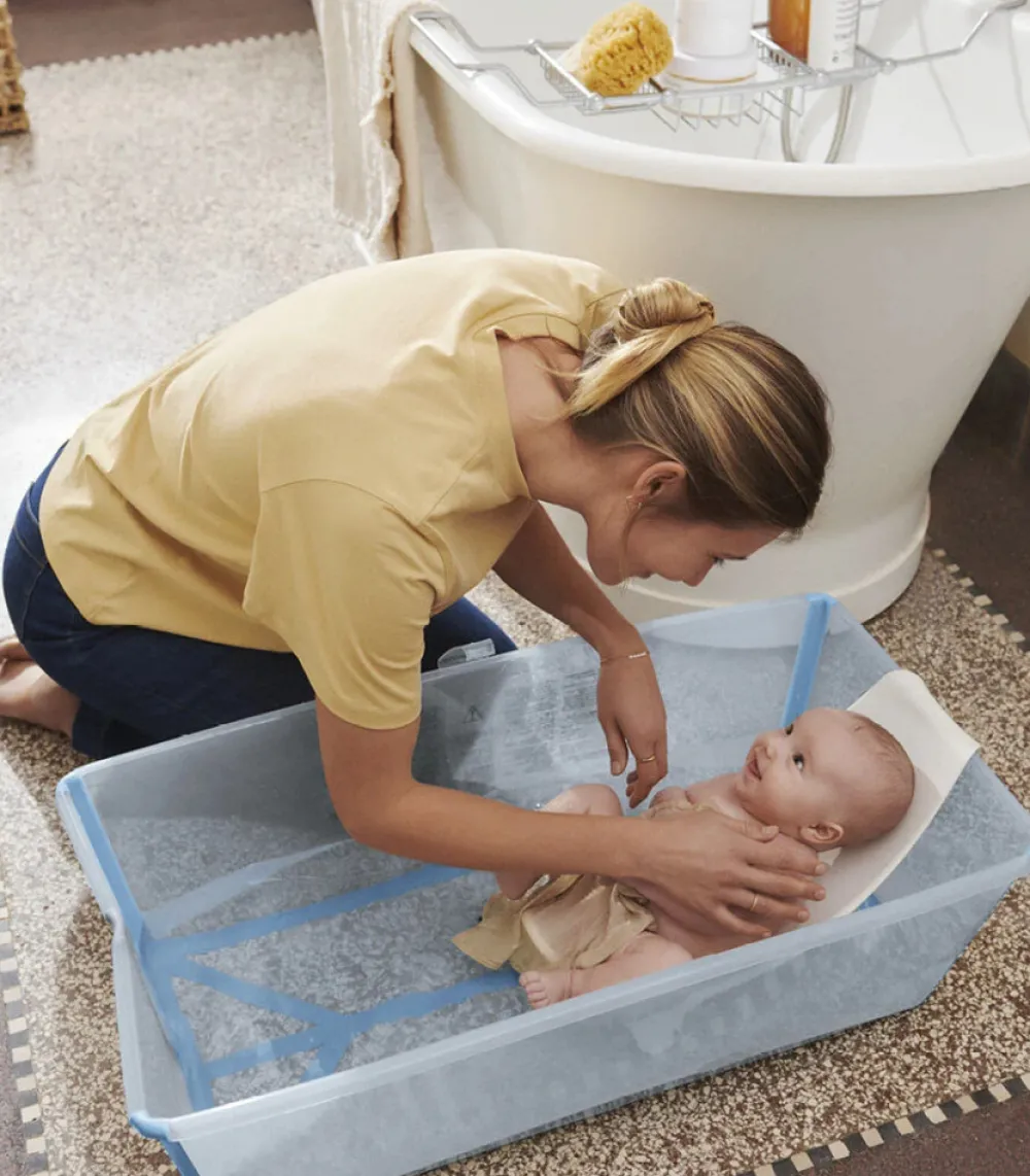 Stokke® Flexi Bath XL - Ocean Blue- Badekar, Stativer & Badestole