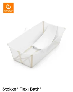 Stokke® Flexi Bath XL - Sandy Beige- Badekar, Stativer & Badestole