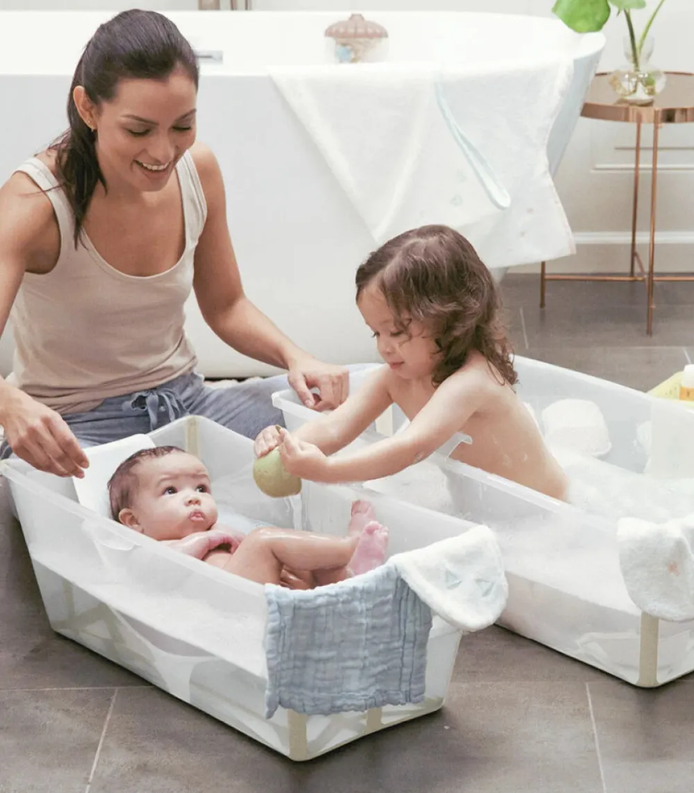 Stokke® Flexi Bath XL - Sandy Beige- Badekar, Stativer & Badestole