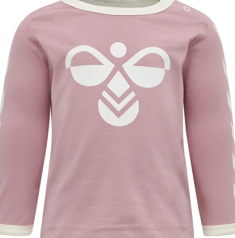 hummel Flipper t-shirt l/s - 4852- Bluser