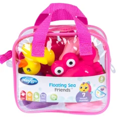 Playgro Floating Sea Friends, Pink- Badelegetøj