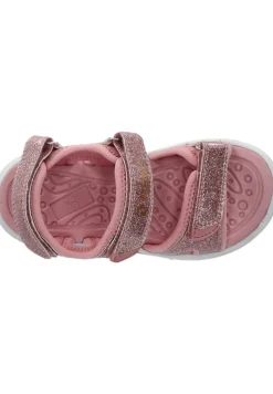 ZIG ZAG Flouer sandal m lys - 4221- Sandaler Med Blink|Sandaler Med Åben Tå