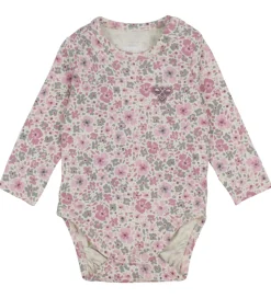 hummel Flower Body Langærmet - Pink nectar- Bodystocking Langærmet