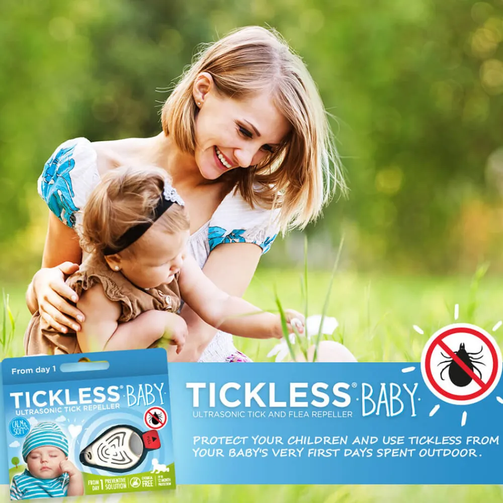 TICKLESS Flåtbeskyttelse til Baby/barn, beige- Plejeartikler Til Baby