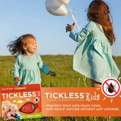 TICKLESS Flåtbeskyttelse til Baby/barn, Orange- Plejeartikler Til Baby