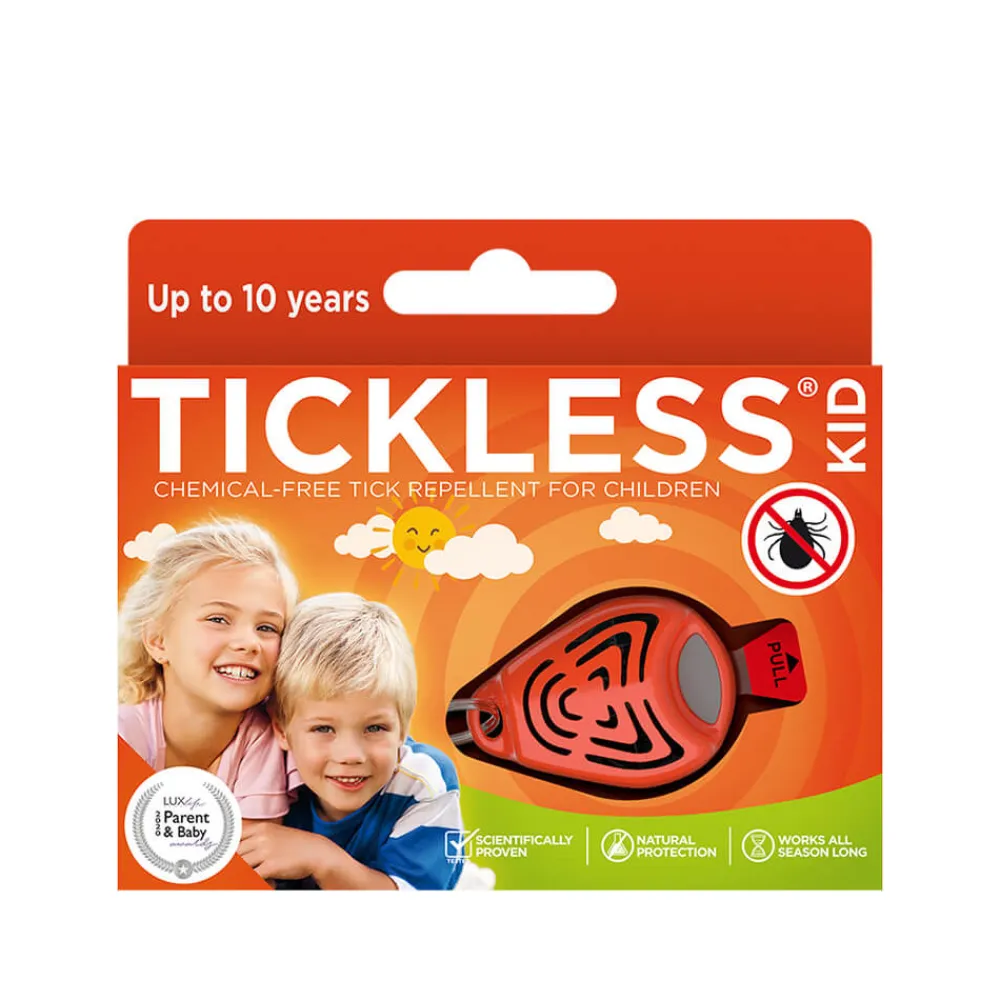 TICKLESS Flåtbeskyttelse til Baby/barn, Orange- Plejeartikler Til Baby