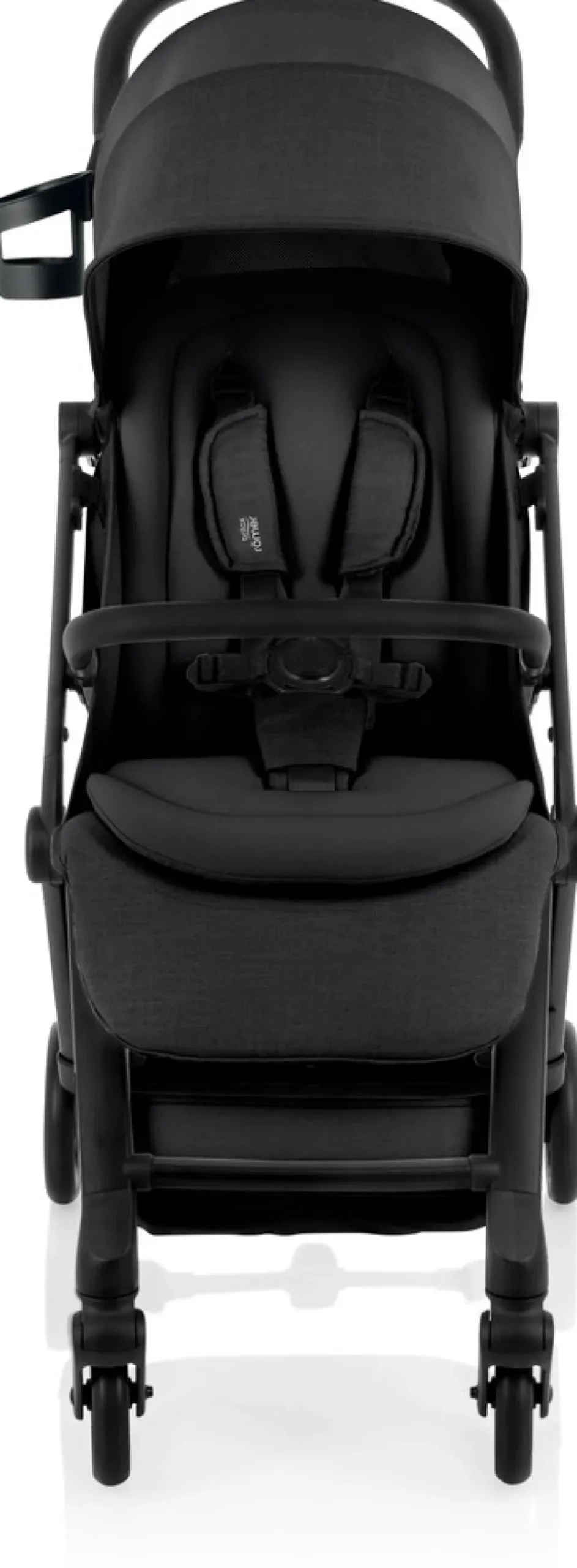 Britax Römer Flylite - Carbon Black- Klapvogne Med Flade Sæder|Rejseklapvogne