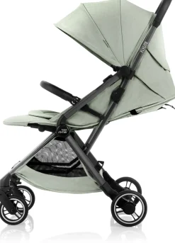 Britax Römer Flylite - Sage green- Klapvogne Med Flade Sæder|Rejseklapvogne