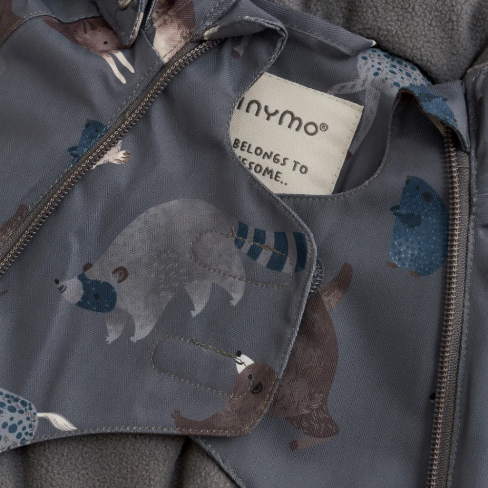 Minymo Flyverdragt - Dark Gull Grey- Flyverdragter