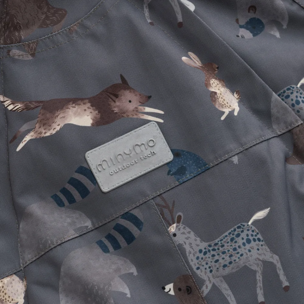 Minymo Flyverdragt - Dark Gull Grey- Flyverdragter