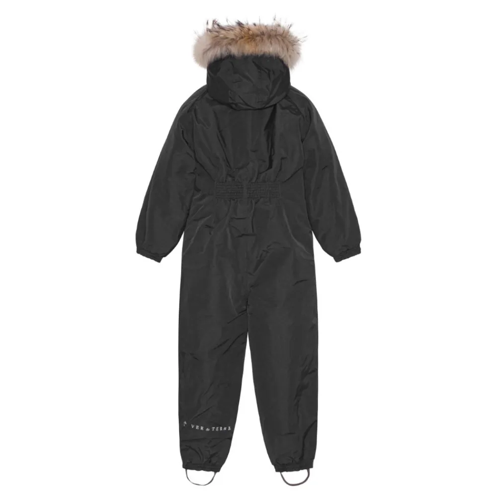 VER de TERRE Flyverdragt w/fur - Black- Flyverdragter