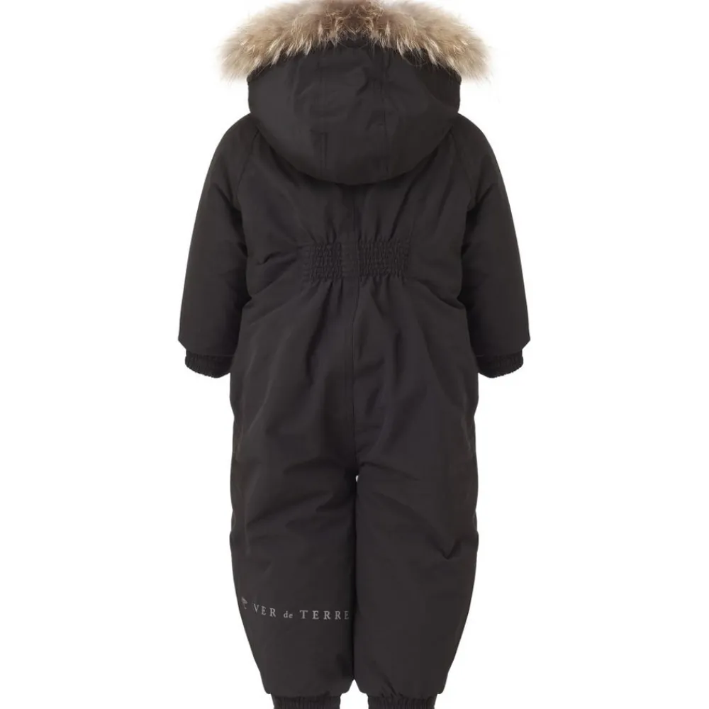 VER de TERRE Flyverdragt w/fur - Coffee- Flyverdragter