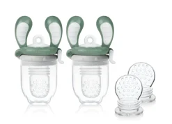 Kidsme Foodfeeder Startpak 2 pk - green- Foodfeeder Og Frugtsut