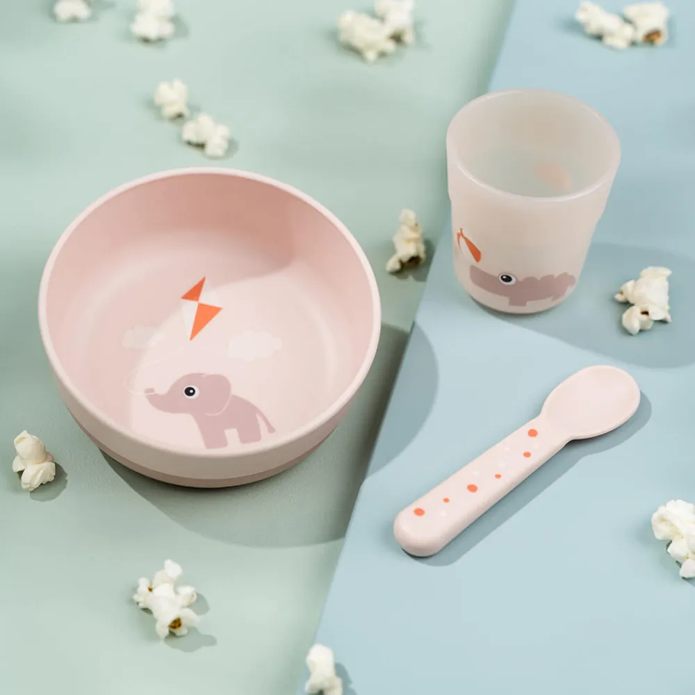 Done By Deer Foodie første spisesæt Playground Pudder- Service