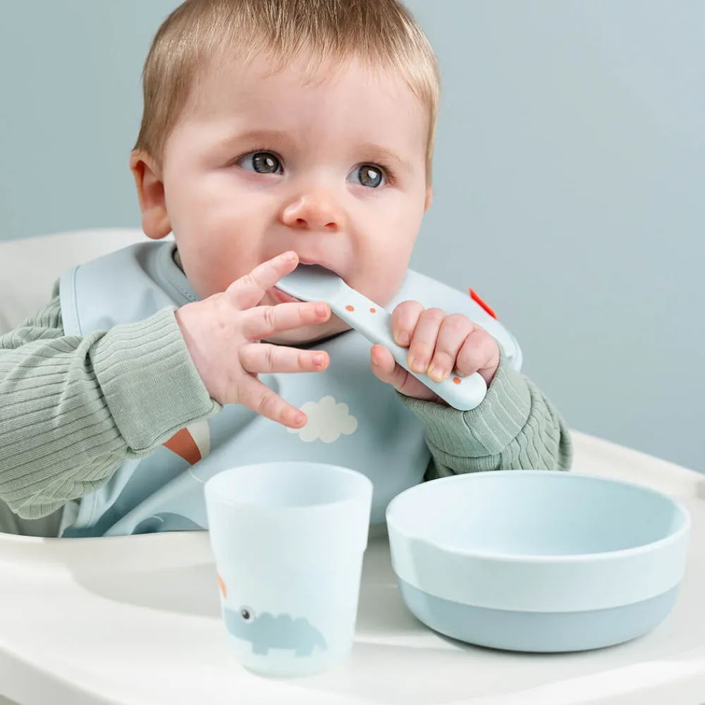 Done By Deer Foodie første spisesæt Playground Pudder- Service