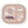 Done By Deer Foodie inddelt tallerken Happy clouds Pudder- Service