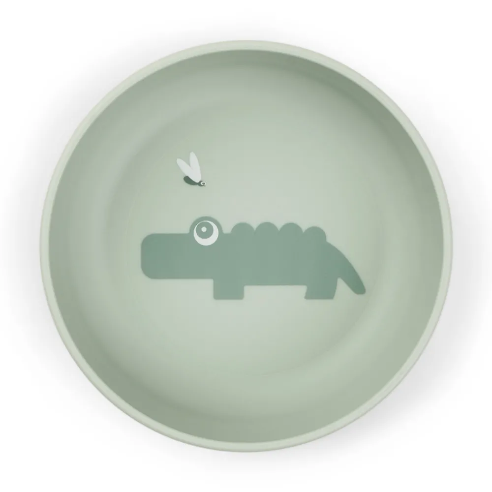 Done By Deer Foodie skål Croco Grøn- Service