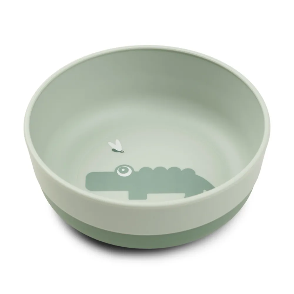 Done By Deer Foodie skål Croco Grøn- Service