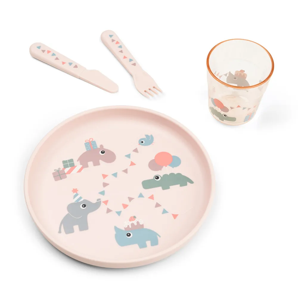 Done By Deer Foodie spisesæt Celebration Pudder- Service