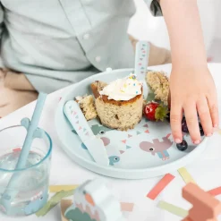 Done By Deer Foodie spisesæt Celebration Blå- Service