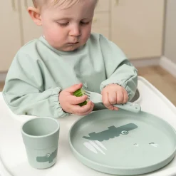 Done By Deer Foodie tallerken Croco Grøn- Service