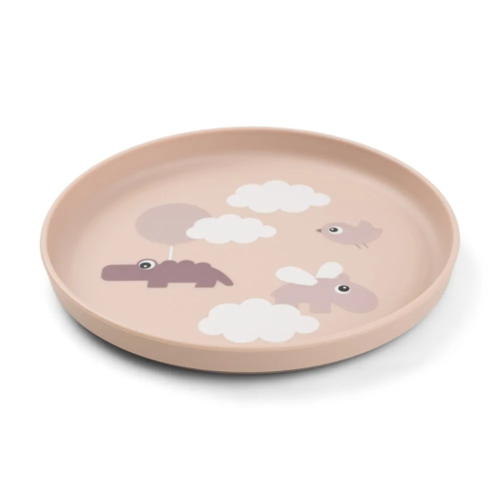 Done By Deer Foodie tallerken Happy clouds Pudder- Service