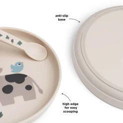 Done By Deer Foodie tallerken Tiny farm Sand- Service