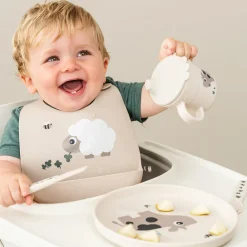 Done By Deer Foodie tallerken Tiny farm Sand- Service