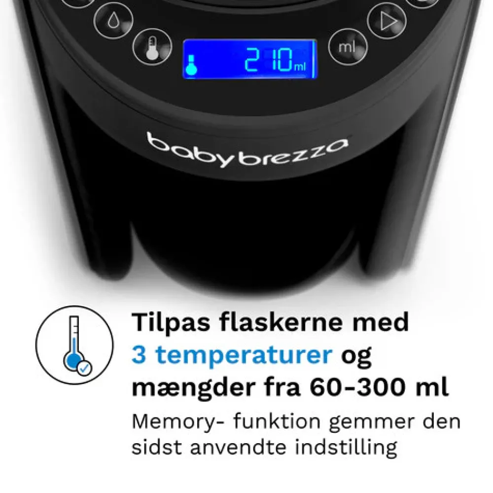 Baby Brezza Formula Pro Advanced Black- Tilberedning & Rengøring