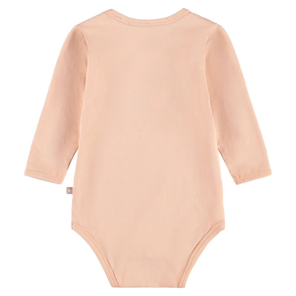 Molo Foss Body - Squirrel heart- Bodystocking Langærmet